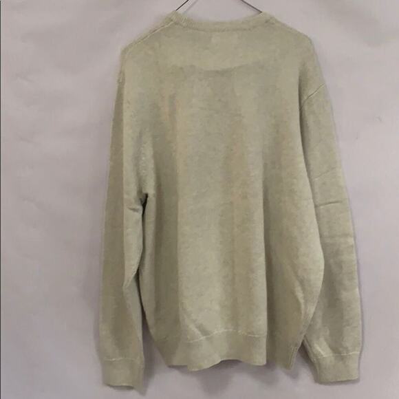 NWT CHAPS BEIGE SWEATER LOGO‎ CREWNECK SIZE VARIOUS - Picture 2 of 8
